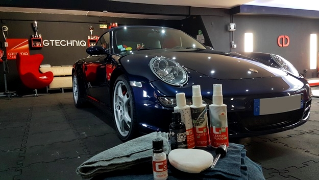 Porsche 997 Carrera 4S with Gtechniq Crystal Serum ceramic protection
