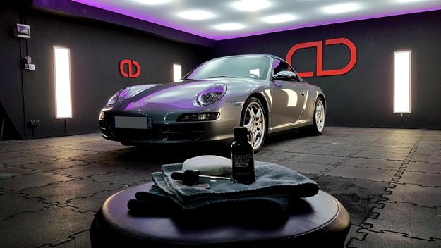 Porsche cabriolet crystal serum traitement de protection