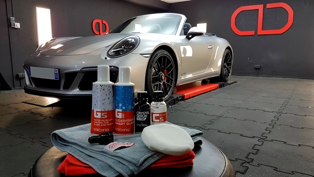 Porsche 991 GTS benefiting from a long-lasting ceramic protection