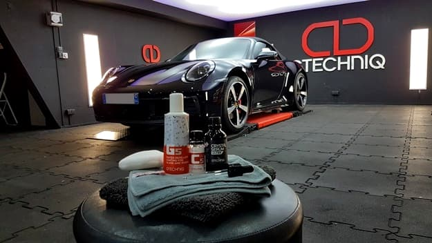 Porsche 992 Carrera 4S Cabriolet protected by Gtechniq Crystal Serum Ultra